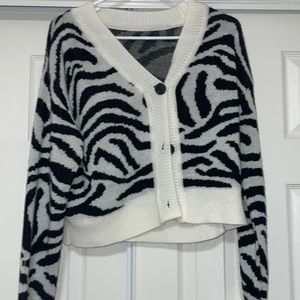 Cute zebra sweater from SHEIN